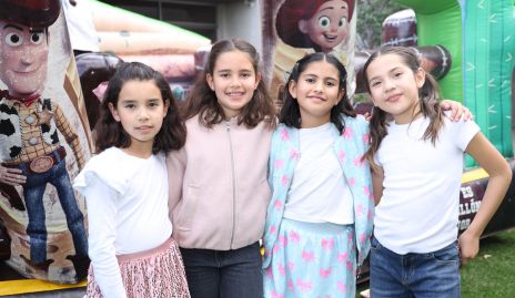  Ale Conde, Vale Cortés, Bárbara Rojo y Renata Cordero.