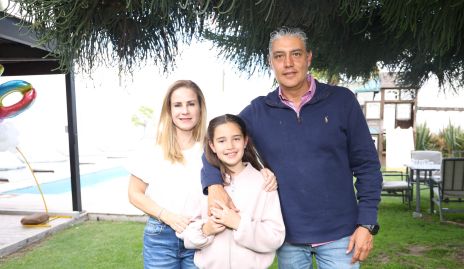  Michel Baeza y David Cortés con Vale.