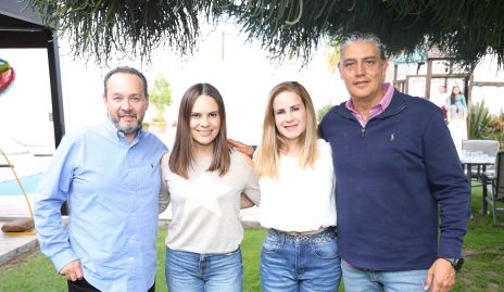  Juan Carlos Conde, Ale Díaz de León, Michel Baeza y David Cortés.