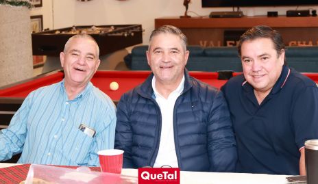  Salvador Maza, Pepe Maza y José Luis Valle.