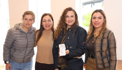 Sofía Torres, Libeth Olivas, Laura Hallal y Alessia Mendoza.
