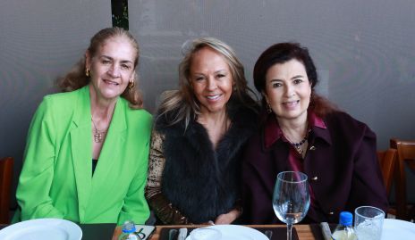  Ana Villalobos, Alma Durón y Rosy Vázquez.