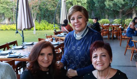  Rocío Dávila, Silvia Esparza y Adela Martínez.
