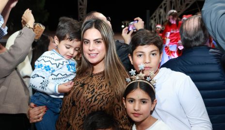  Bárbara Berrones con Fernando, Juan Pablo, Bárbara y José Miguel Rojo.