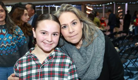  María Emilia Heinze y Michelle Zarur.
