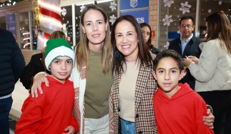  Iker, Karla, Lety y Diego.
