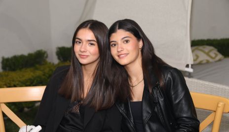  Inés Rueda y Alexa Lozano.