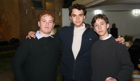  Francisco Torres, Santiago Torre y Mauricio Pizzuto.