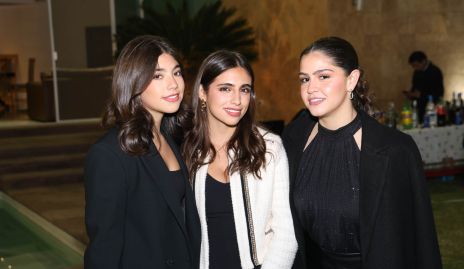  Paulina Acebo, Valeria González y María Paula Vera.