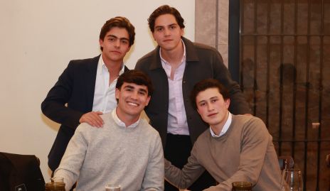  Manuel Díaz Infante, Emilio Delgado, Iñaki Abaroa y Emilio Trujillo.