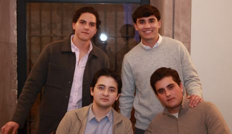  Emilio Delgado, Iñaki Abaroa, Juan Pablo Pruneda y Javier Alcalde Payán.