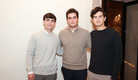  Iñaki Abaroa, Javier Alcalde Payán y Diego Gómez.
