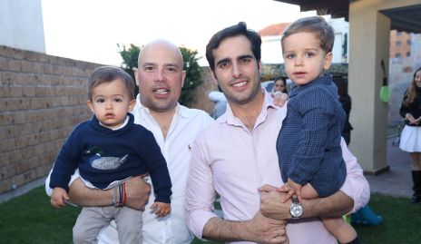  Juan José Sotomayor, Germán Sotomayor, Rafa Herrera y Santiago Herrera.