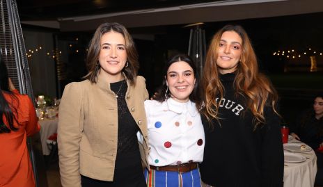  Ana Paula González, Catalina Esper y Bere Hinojosa.
