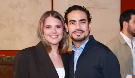  Ana Sofía Solana y Victorio Ortiz.