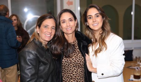  Fernanda Fonte, Anel Ávila y Lu Borbolla.