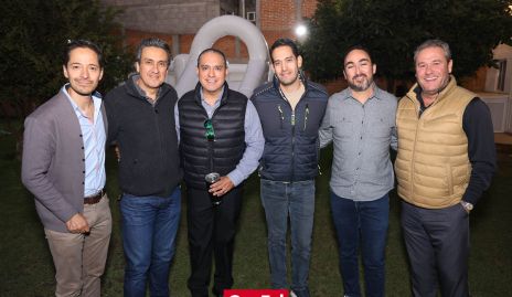  Juan Pablo Rozo, Alejandro Narro, Lalo García, Jesús Torres, Mario García y Juan Benavente.