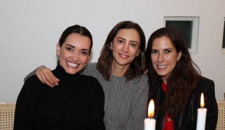  Paloma González, Valeria González y May Chávez.