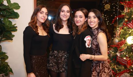  Emelyn Féres, María Duque, Montse Marín y Aranza Padrón.