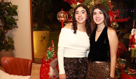  Sofía y Mariel Espinosa.