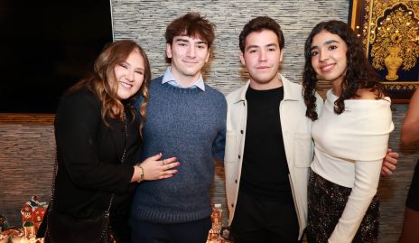  Dany Cuellar, Luke Sonbay, Mateo Ayala y Sofía Espinosa.