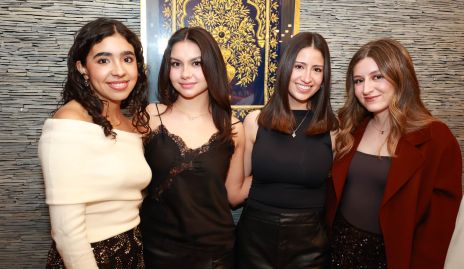  Sofía Espinosa, Camila Marela, Ana Paula Jiménez e Isa Villalobos.