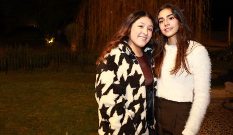  Sarah Muñiz y Mariana del Río.