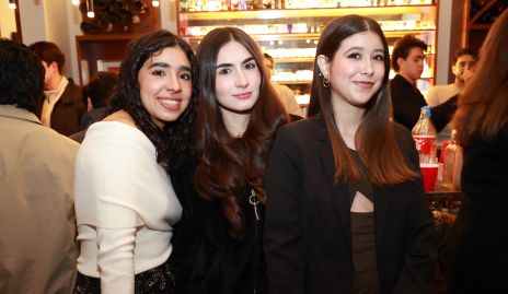  Sofía Espinosa, Ana Cris Pérez y Mari Fer Bautista.
