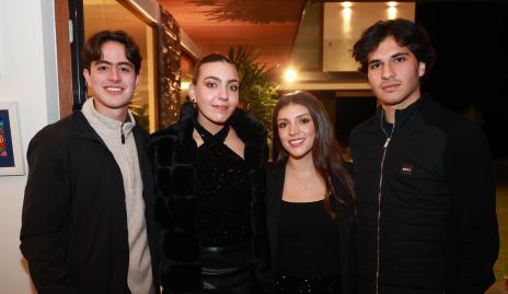  Rodrigo Sandoval, Emelyn Férez, Sofía Rosales y José Manuel Assad.