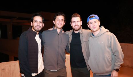  Rogelio Pérez, Julián Abud, Jorge Mendizábal e Iñaki Mendizábal.