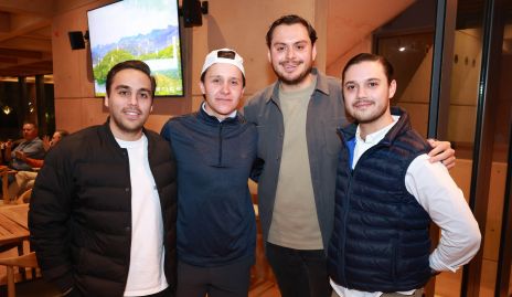  Eduardo Serrano, Franco Safont, Leonardo Gordoa y José Nieto.
