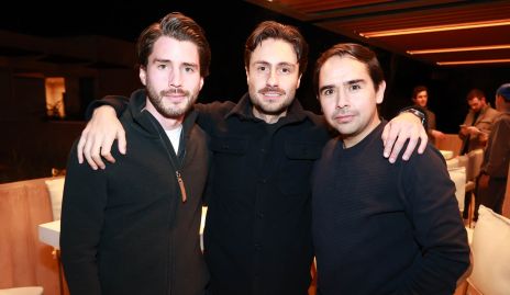  Felipe Palau, Adrián Naya y Paco Zárate.
