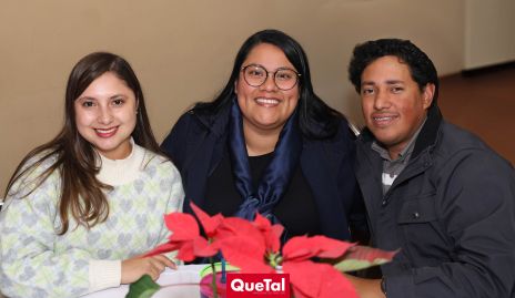  Nancy Medellín, Medina Cortés y Omar González.