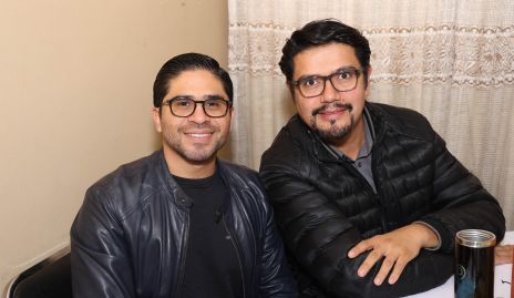  Isaí Martínez e Israel Salazar.