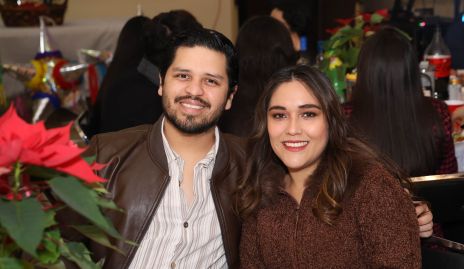 Enríque Benítez y Carolina Marban.