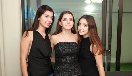  Romina Villaseñor, Jimena Navarro y Melina Kury.