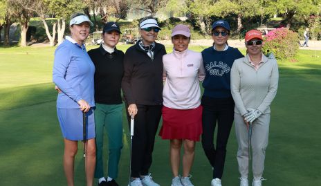  Carmen Arribas, Erika Ríos, Toyita Vilalobos , Lorena Torres, Lourdes Orozco y Marcela Alcalde.