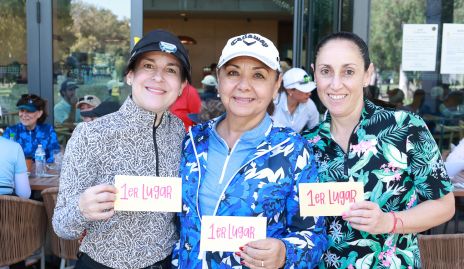  1er Lugar, Diana Guel, Rosy Solís y María Acebo.