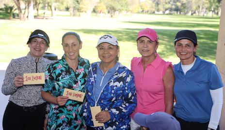  1er Lugar, Diana Guel, María Acebo, Rosy Solís, con Gaby Godínez y Ale Mireles.