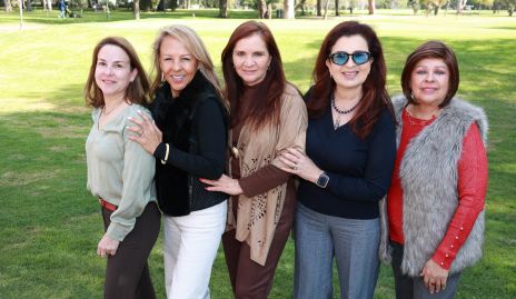 Diana Guel, Alma Durón, Rocío Dávila, Rosy Vázquez y Silvia Esparza.