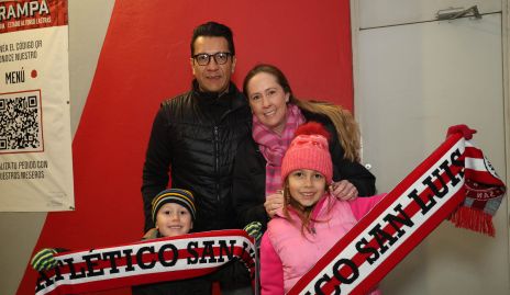  Gerardo González, Isabel Guereck, José Gera y Aline González.