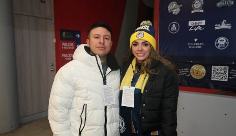  Diego Ganin y Andrea de Alba.