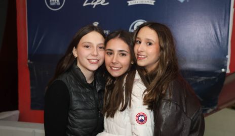  Roberta Nava, Valentina Tanus y Silvana Estrada.
