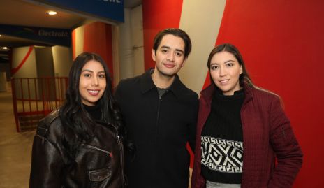  Montse Ruiz, Fito Arriaga y Sofía Andrea González.