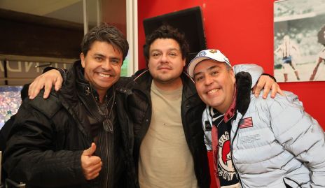  Víctor Cano, Manuel Díaz y Ramsés Montufar.