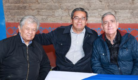  Cristóbal Martínez, Antonio Rivera y Luis Pedro Gutiérrez.