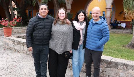  Toño Acebo, Blanca Rangel, Martha Aldrett y Héctor Navarro.
