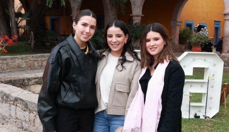  Ana Sofía Aldrett, Daniela Navarro e Isabela Navarro.