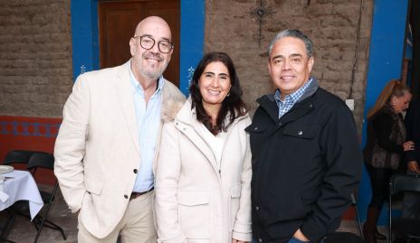  Ignacio Ramírez, Gema de la Vega y Esteban Acosta.