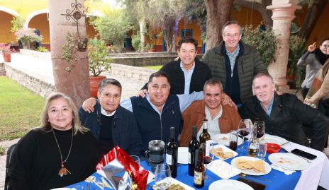  Chely Faz, Oscar Hinojosa, Chapo Torres, Andrés Martínez, Gustavo de la Torre, Alejandro Michel y Padilla.